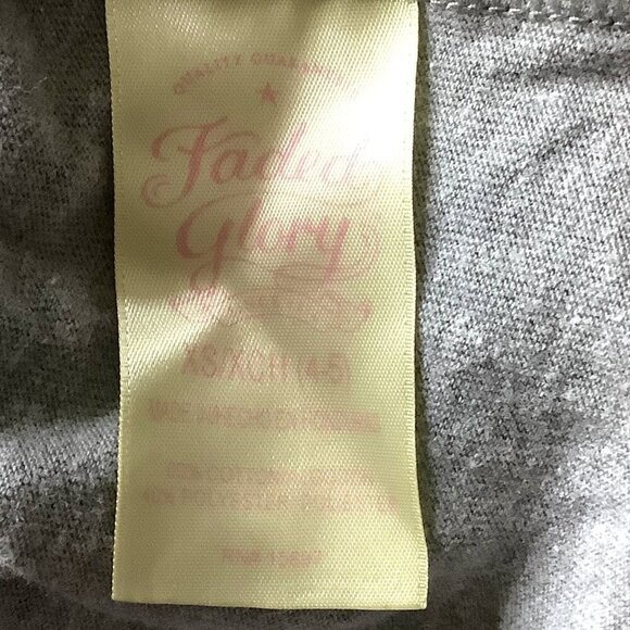 Faded Glory Girls Sweatpants Shorts XS 4-5 Lot Of 2 Black & Gray Elastic Waist - Picture 11 of 12